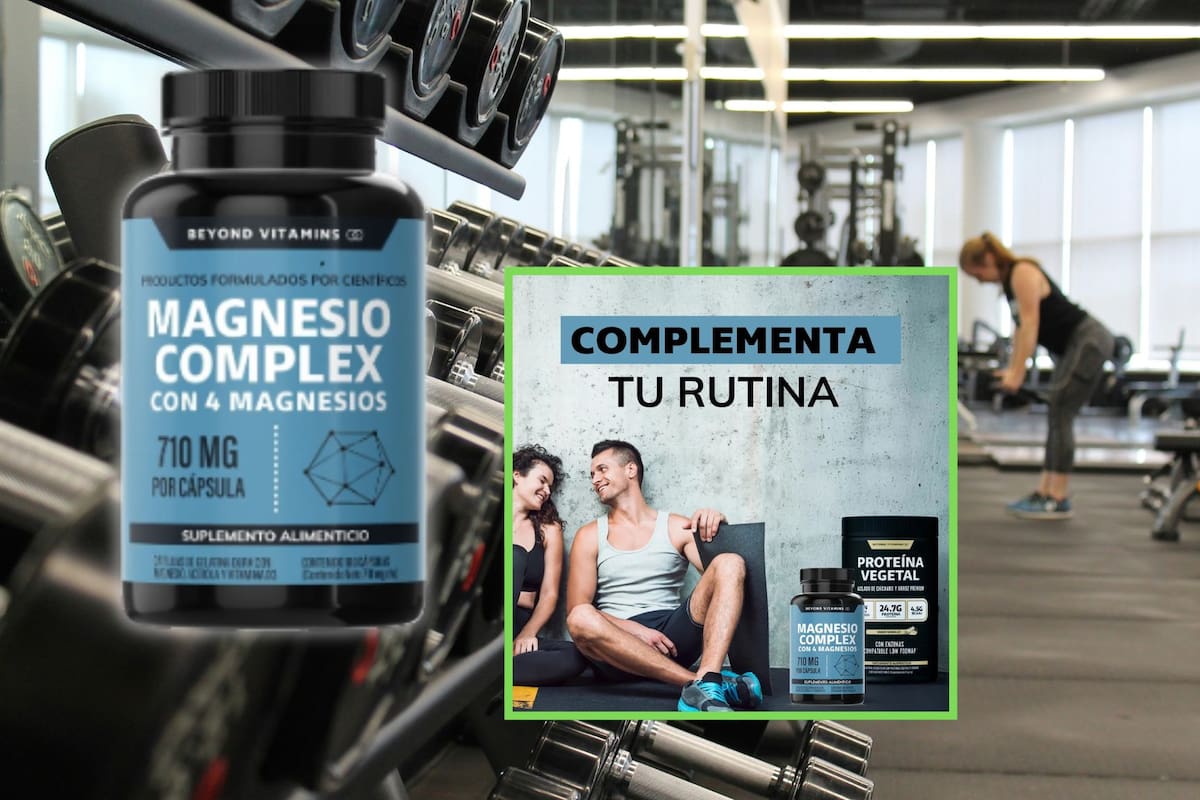 El Magnesio Complex de 180 cápsulas baja su precio a 359 pesos en Mercado Libre, ofreciendo una fórmula de cuatro tipos de magnesio para recuperar energía, mejorar el sueño y fortalecer los músculos