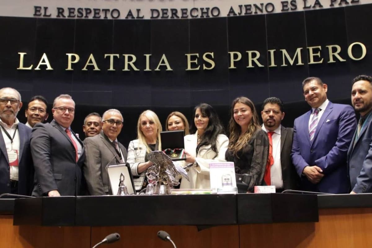 Otorgan medalla Belisario Domínguez al Sistema Nacional de Salud por su labor en la pandemia de COVID-19
