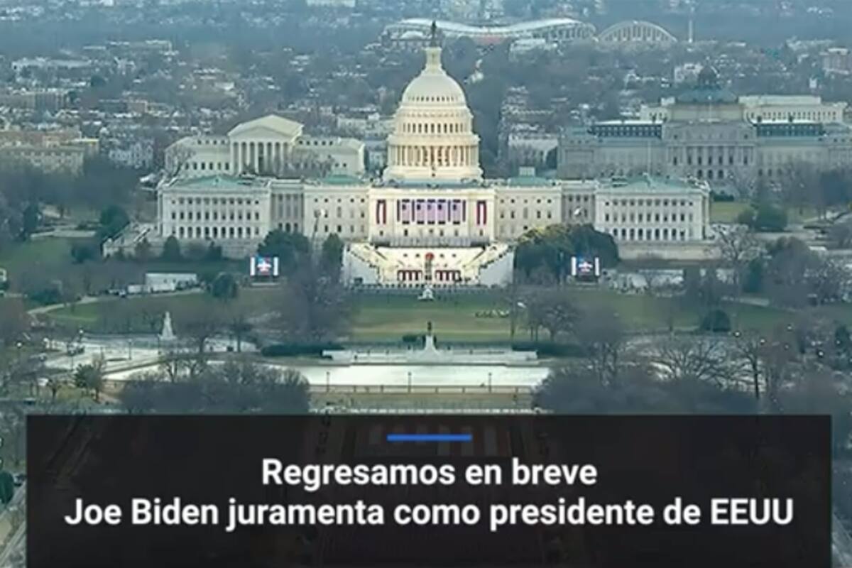 Toma posesión Joe Biden como presidente de Estados Unidos