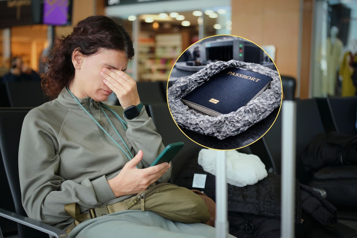 Expertos explican que envolver el pasaporte en papel aluminio crea una jaula de Faraday que bloquea señales RFID y reduce el riesgo de robo de datos personales en aeropuertos y otros lugares concurridos