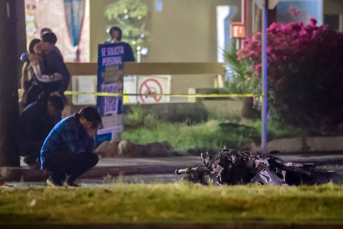 Muere motociclista en choque contra una camioneta en Imperial