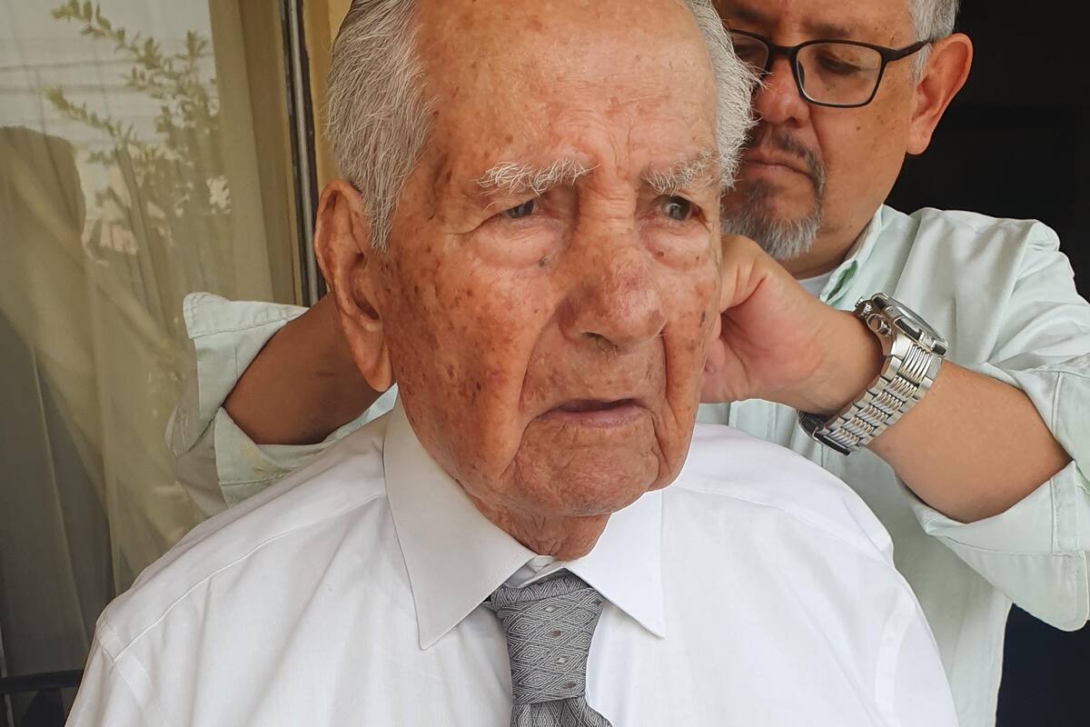 Hermosillo: Tiene don Fernando 102 años de vida y enseñanzas