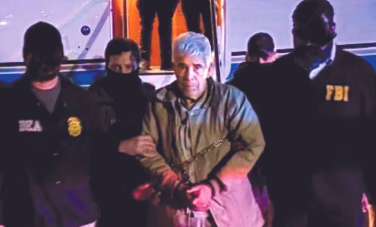 Primera imágenes de la extradición de Rafael Caro Quintero / Especial