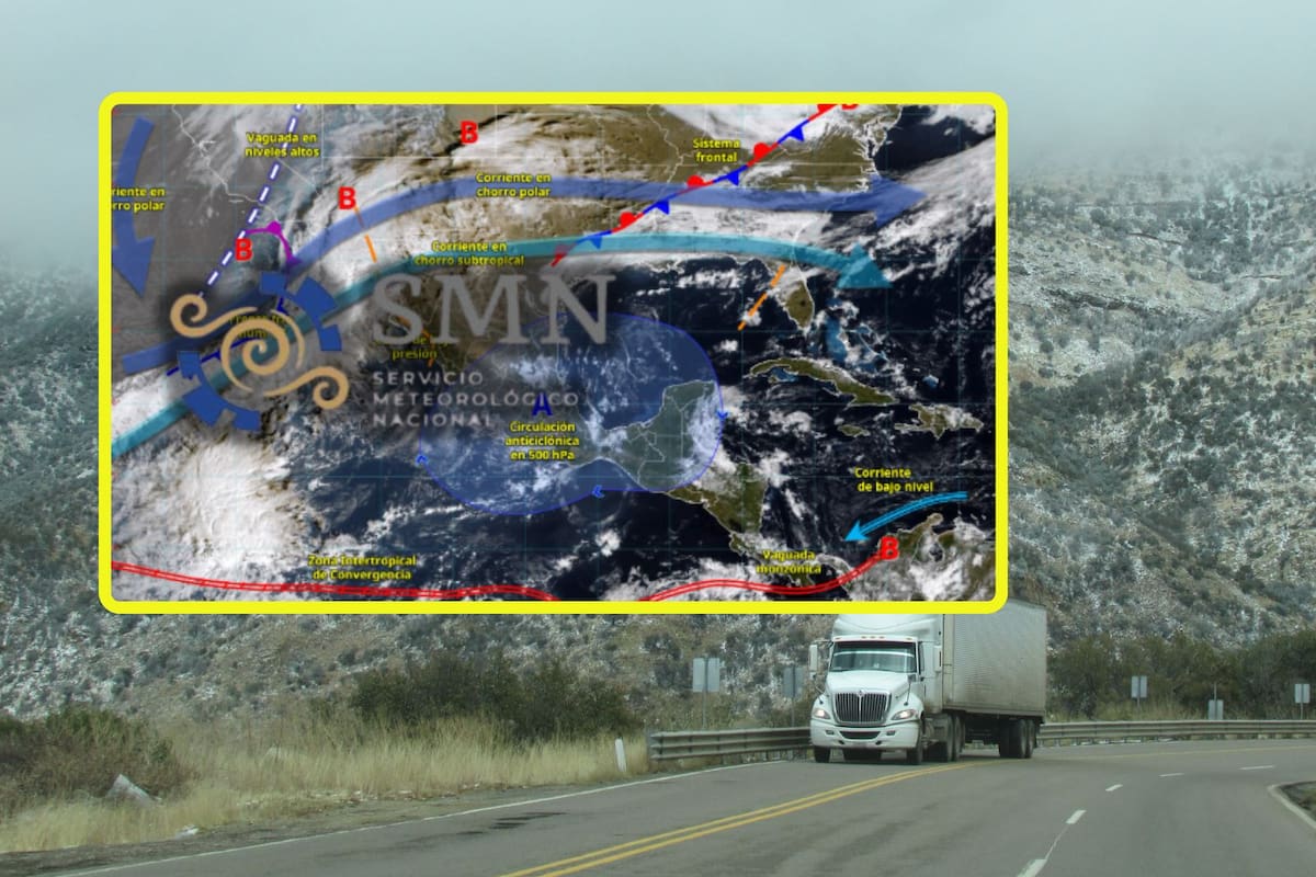 Tormenta invernal y Evento de Norte ‘congelarán’ estas ciudades viernes y sábado con mínimas de hasta -15 °C, lluvias, heladas, posibles nevadas y vientos de hasta 120 km/h