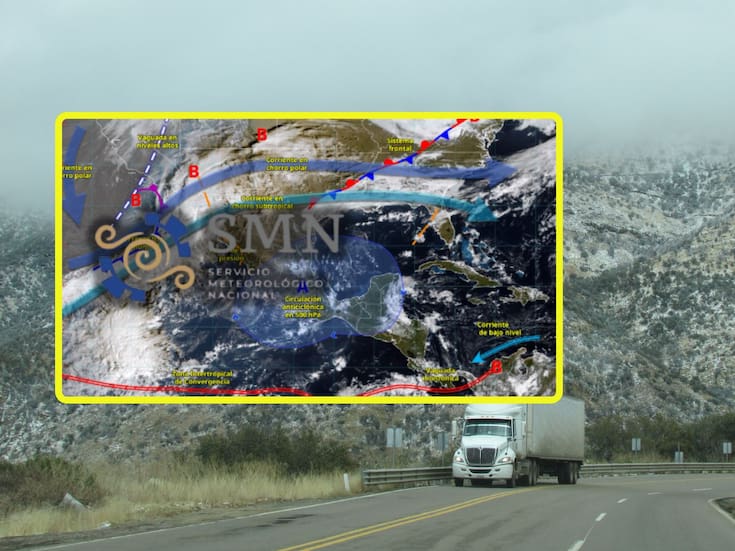 Tormenta invernal y Evento de Norte ‘congelarán’ estas ciudades viernes y sábado con mínimas de hasta -15 °C, lluvias, heladas, posibles nevadas y vientos de hasta 120 km/h