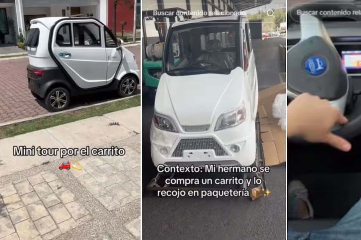 Joven de Puebla compra auto chino por 90 mil pesos y le llega por paquetería
