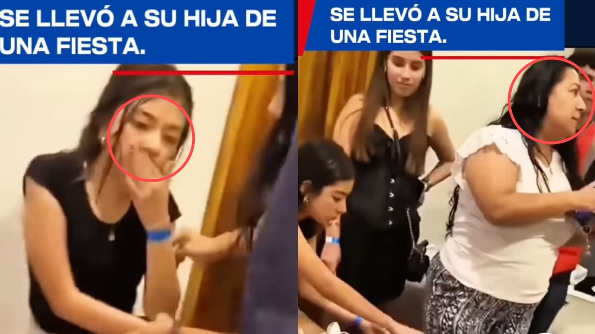 “¿Usted para qué la deja salir?”: Madre se vuelve viral por interrumpir la fiesta de su hija y llevársela ante la situación y los reclamos de otros menores