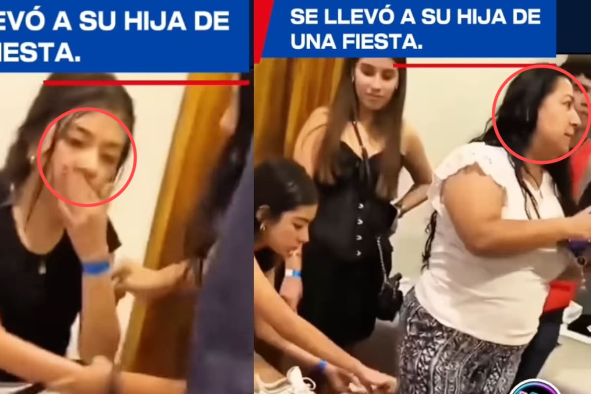 “¿Usted para qué la deja salir?”: Madre se vuelve viral por interrumpir la fiesta de su hija y llevársela ante la situación y los reclamos de otros menores