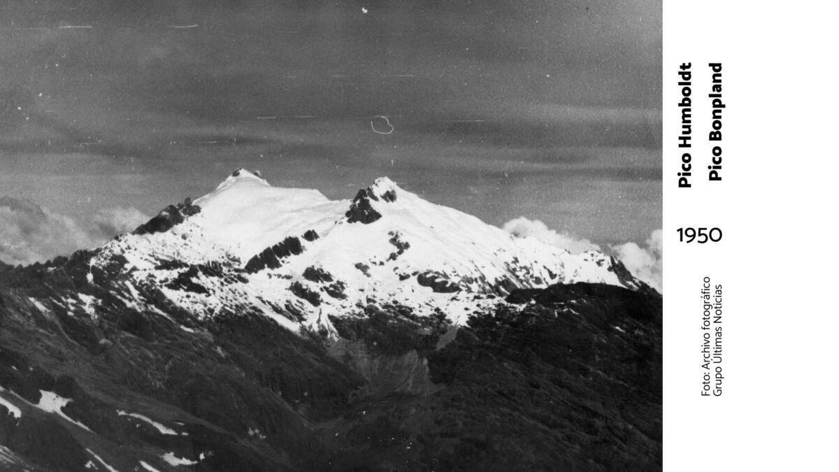 Pico Humboldt en 1950