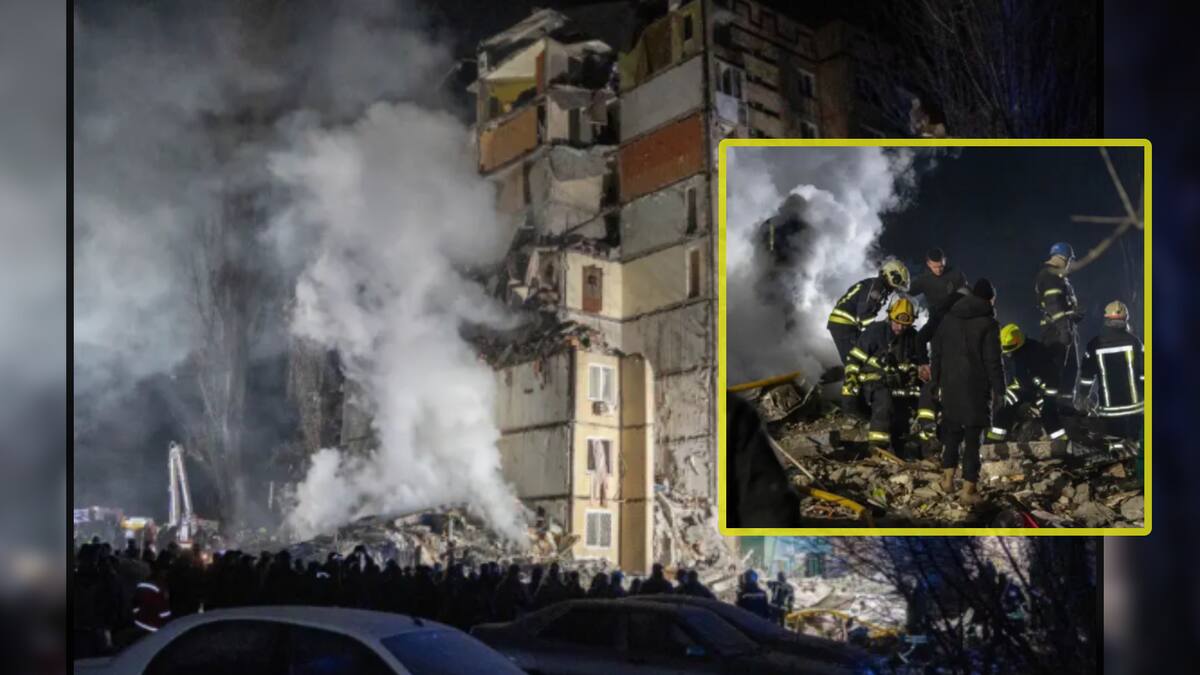 Ataque con drones rusos deja a 11 muertos, inlcuidos niños, en ataque a ciudad de Ucrania. Foto: Especial (AP)