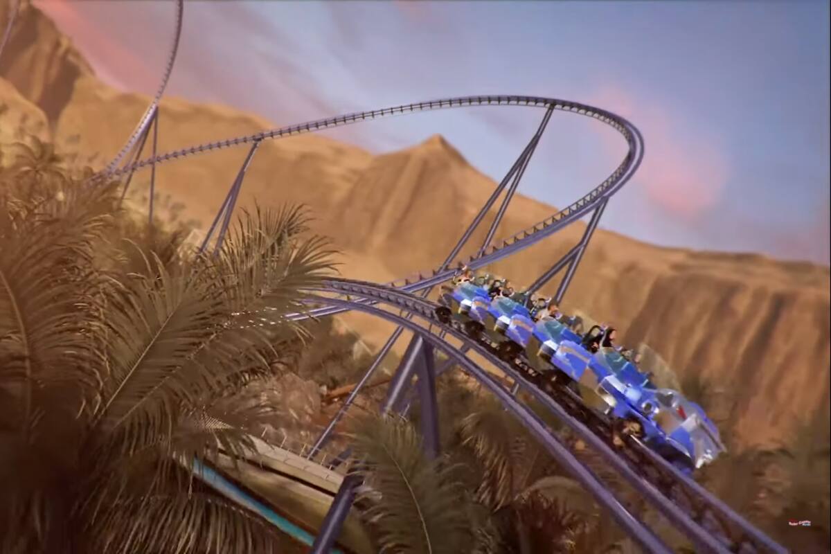 Así será la montaña rusa más alta y rápida del mundo