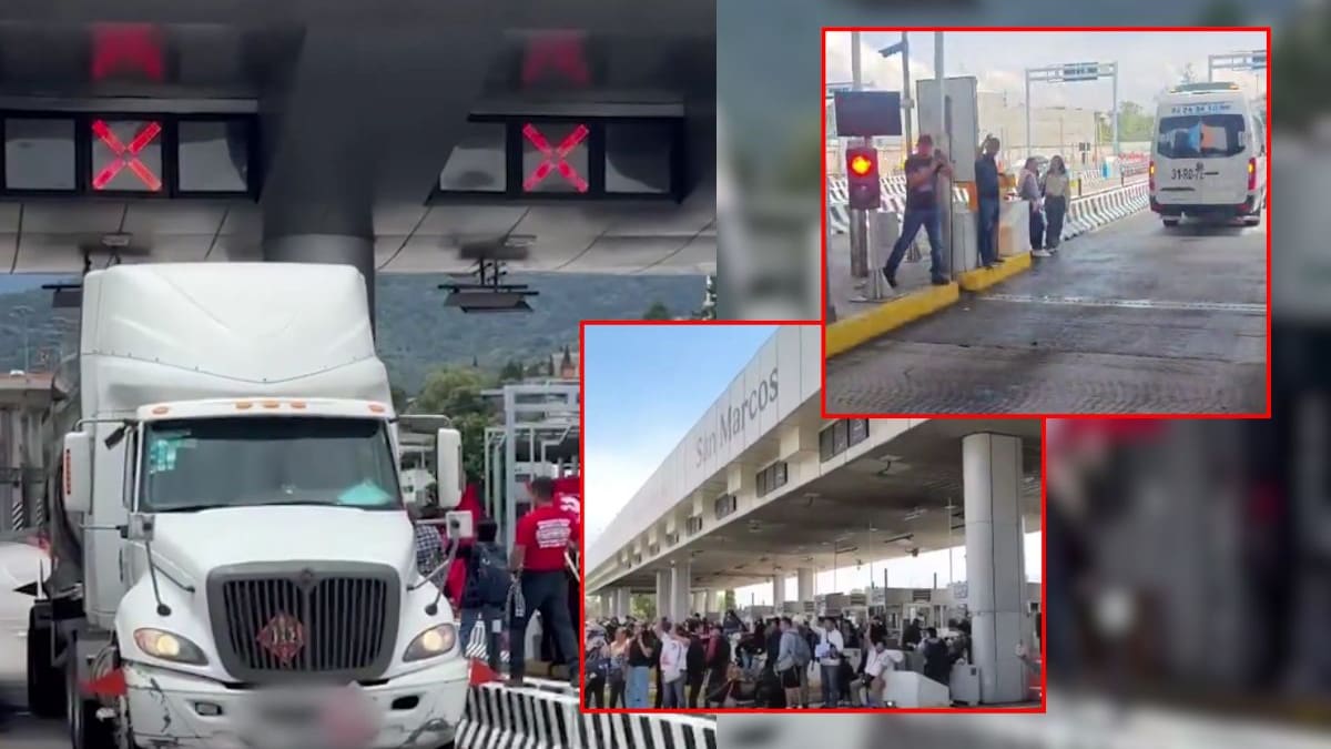 CNTE mantiene paso libre en casetas como protesta este jueves, con bloqueos carreteros y una mesa de negociación en Segob