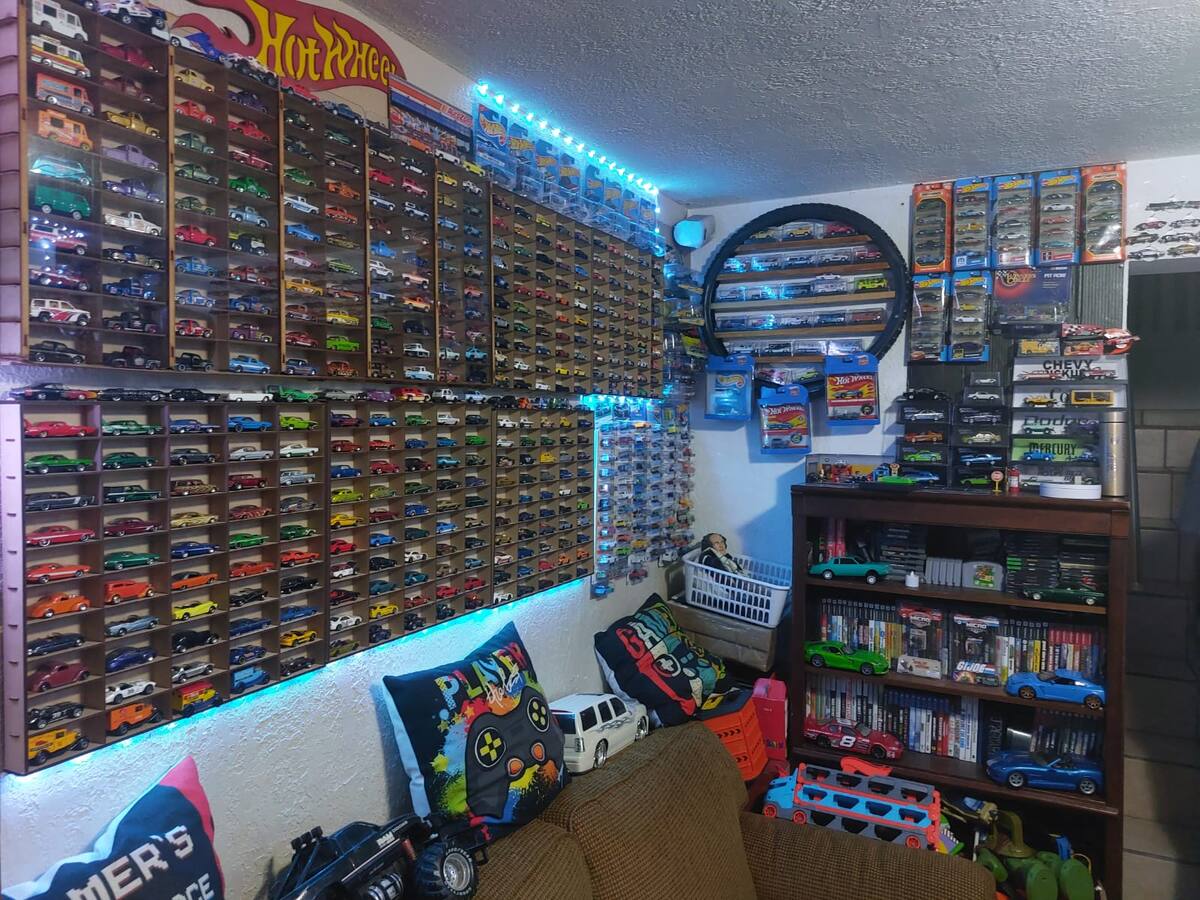 Colección de Hot Wheels de David Quijada. Foto: Archivo digital GH