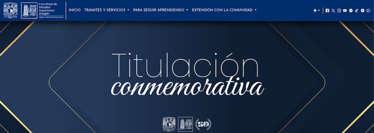 La UNAM dará continuidad a la titulación conmemorativa de FES Aragón. Conozca quién puede solicitarla, requisitos y cómo contactar a la Facultad.