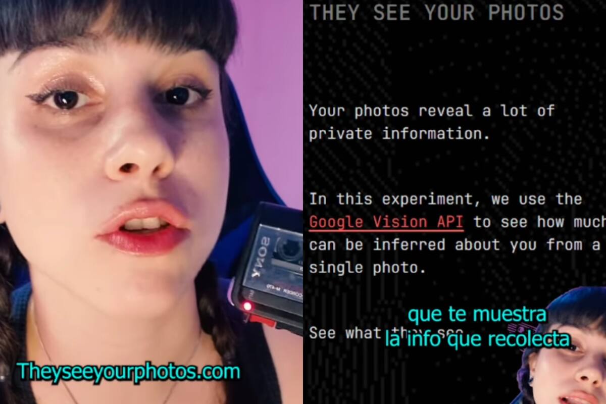 Usuaria revela la existencia de una página web que recopila información de las fotos que publicas en tu sitio