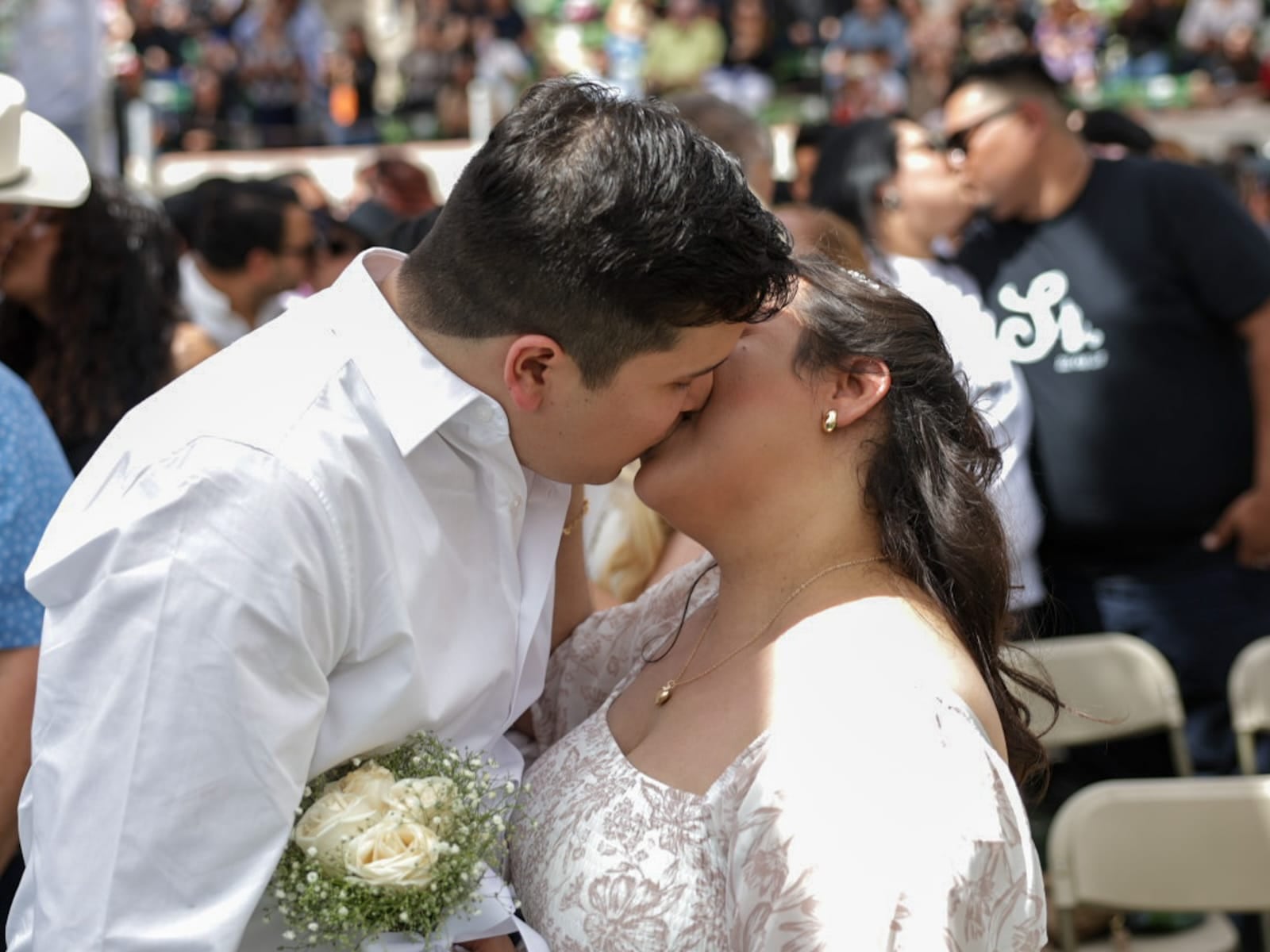 Un total de 236 parejas se unieron en matrimonio la tarde de este sábado en el programa Bodas Colectivas l Foto: Javier Gallegos