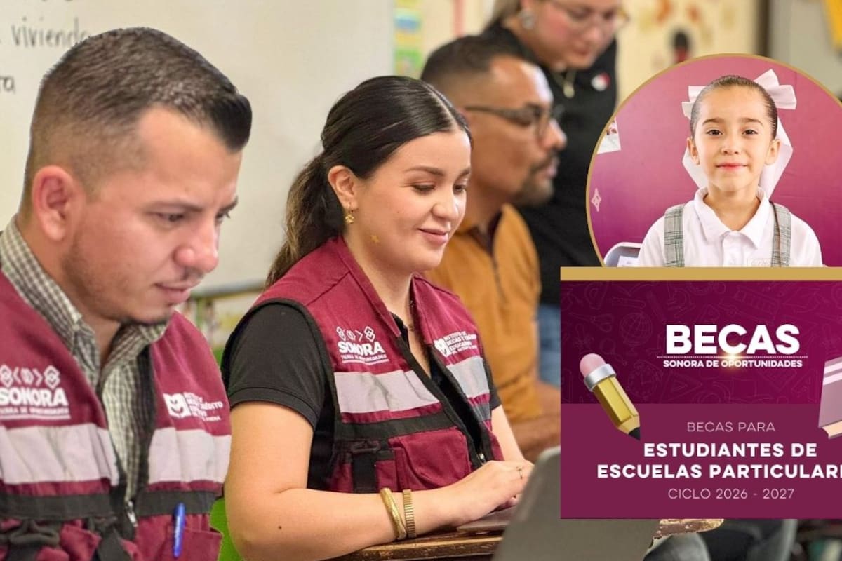 Resultados Becas Sonora 2026 para escuelas particulares de educación básica se publican este viernes 7 de agosto: cómo consultar con la CURP