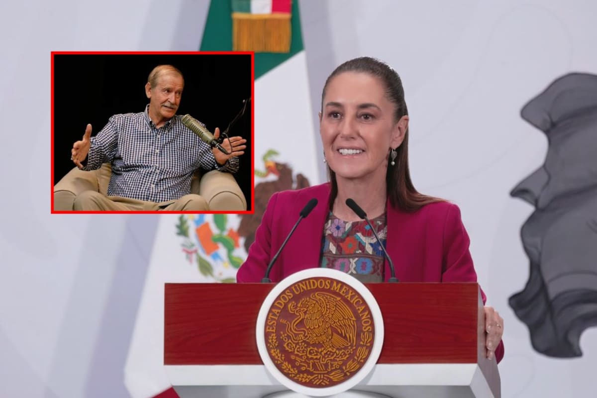 Sheinbaum exhibe a Fox por criticar los programas sociales y cuestiona que el PAN recurra a sus expresidentes para respaldar a la gobernadora Maru Campos