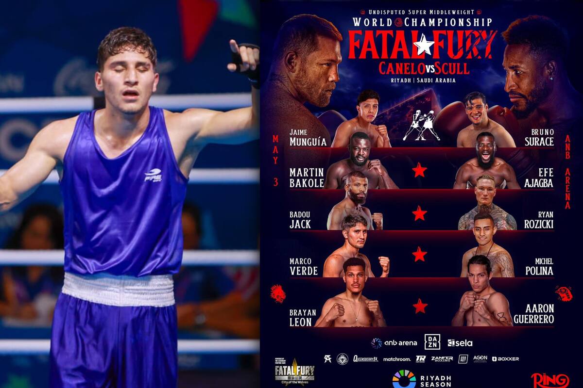 Marco Verde peleará junto al “Canelo” para su debut profesional