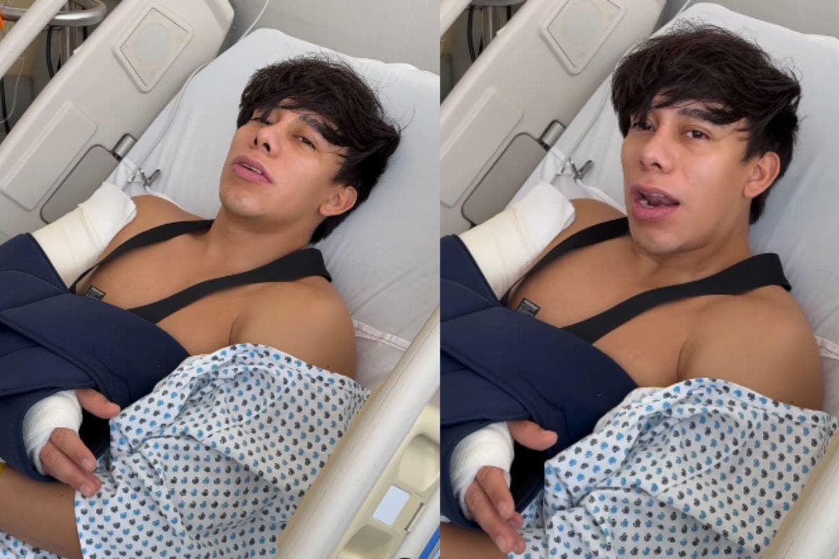 Sonrixs es hospitalizado de emergencia y será operado tras un accidente