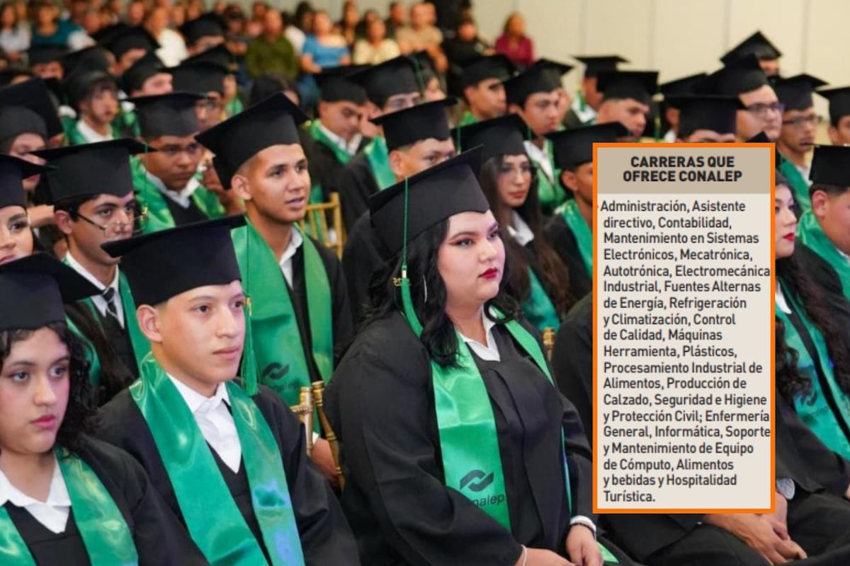 Egresan 4,300 alumnos del Conalep
