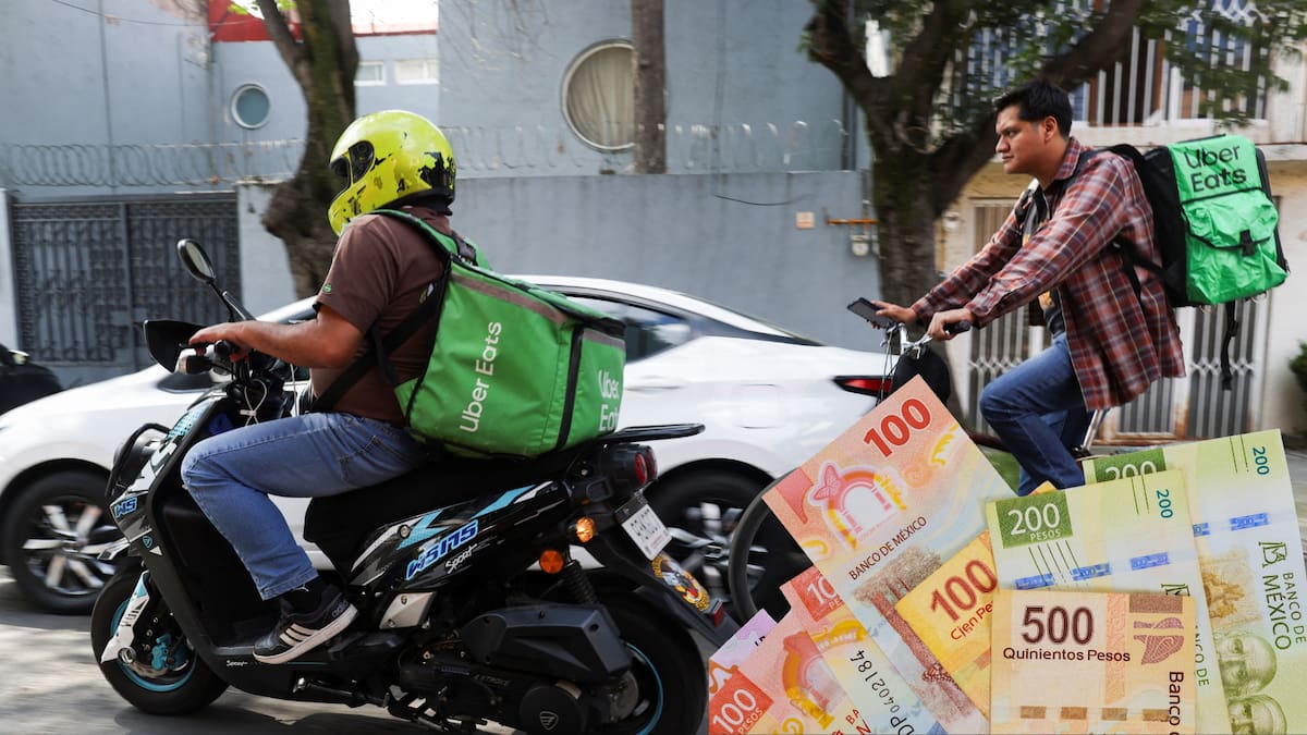 El plazo para que las plataformas paguen la PTU va del 1 de abril al 30 de mayo. Las empresas que incumplan enfrentan multas de hasta 586,550 pesos conforme al artículo 994 de la LFT. /Reuters/Canva