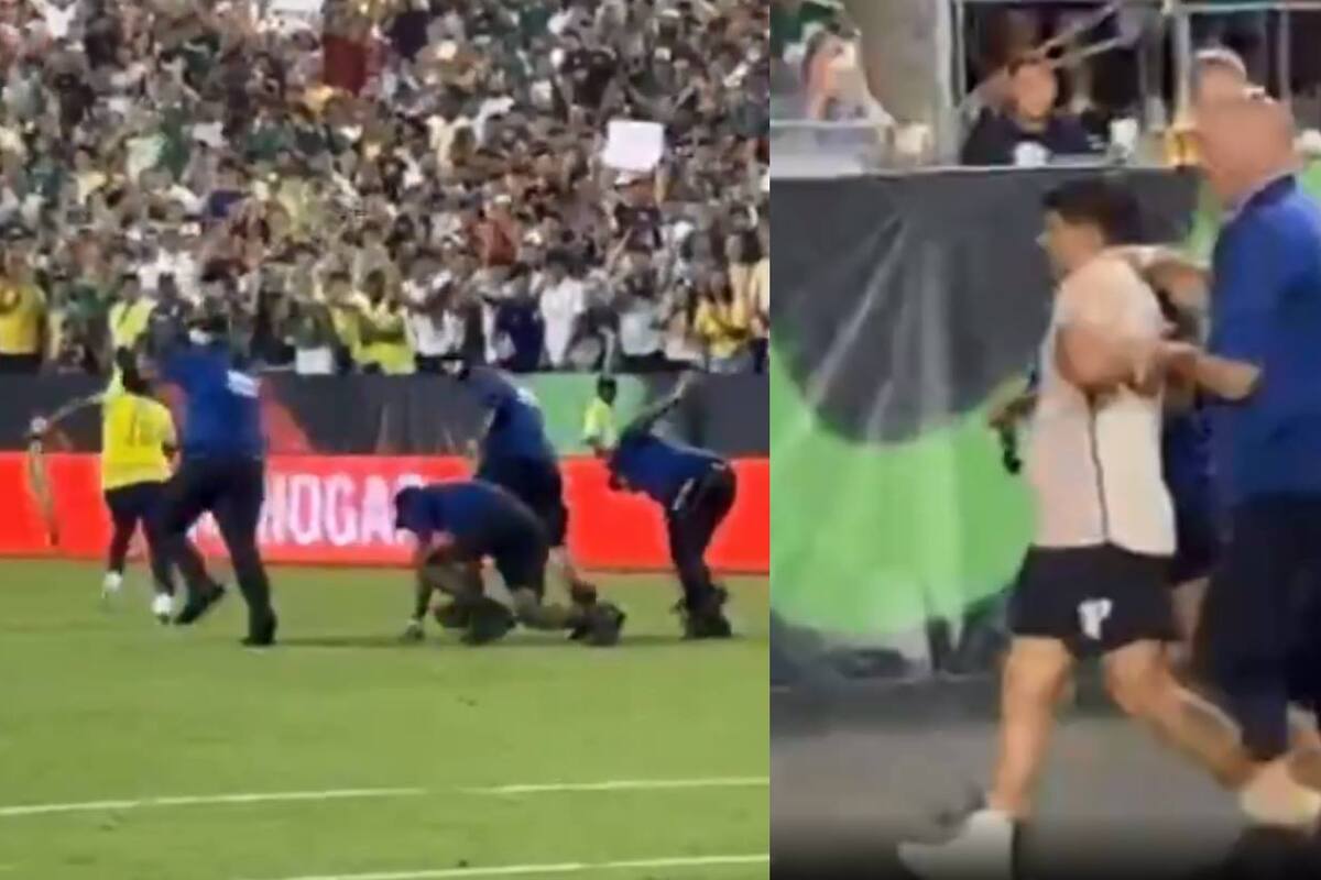 VIDEOS: Múltiples invasores en el México vs Brasil