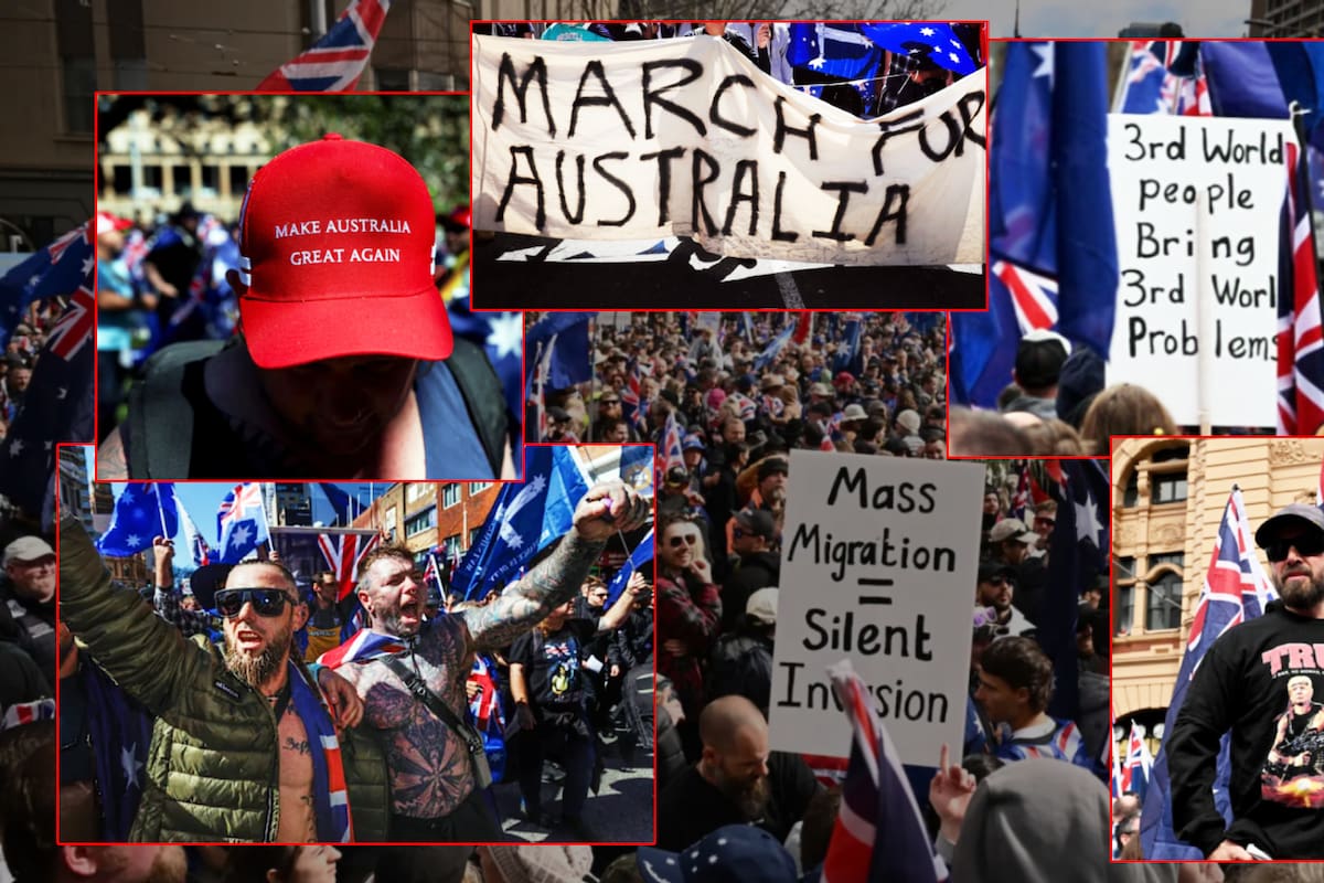 “Marcha por Australia”: Miles se reúnen para exigir al gobierno poner fin al problema de inmigración en el país; denuncian la supuesta llegada de casi 500 mil migrantes al año