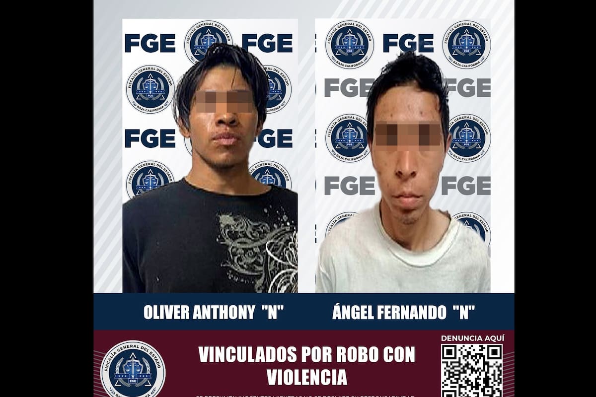 Con machete y cuchillo en mano, asaltaron tiendas; ya están en prisión