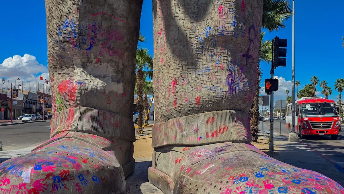 “La pintura se puede limpiar, respeto totalmente el grito de las mujeres”: alcaldesa de Mexicali