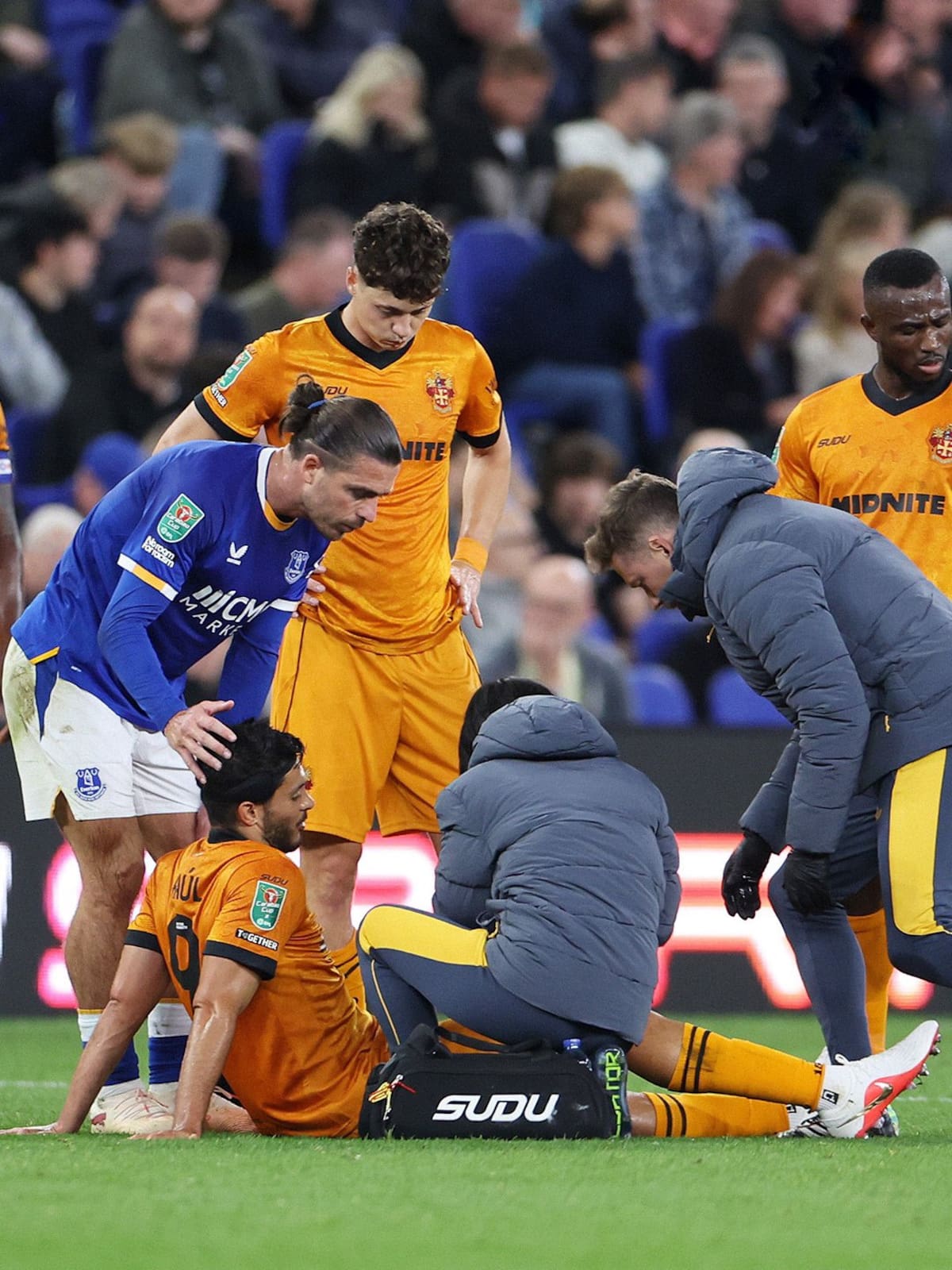 Raúl Jiménez se lesionó el 16 de septiembre en juego contra el Everton en la tercera ronda de la Copa de la Liga de Inglaterra. (Foto: Archivo GH)