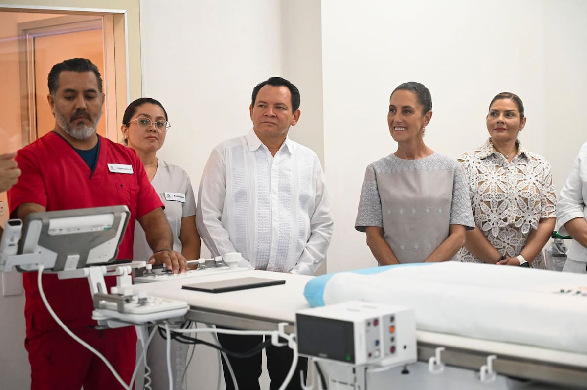 Mérida, Yucatán. 17 de mayo 2026. La presidenta constitucional de los Estados Unidos Mexicanos, la Doctora Claudia Sheinbaum Pardo en Inauguración del Hospital General "Dr. Agustín O'Horán" IMSS-Bienestar. Foto: Saúl López/Presidencia