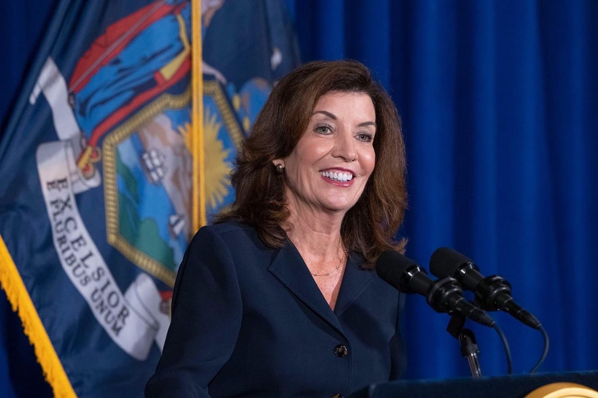 Kathy Hochul expresó que buscará reelección para gobernar Nueva York en 2022