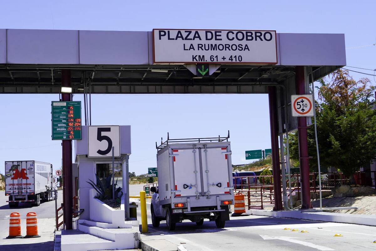 Aumenta peaje en caseta de La Rumorosa