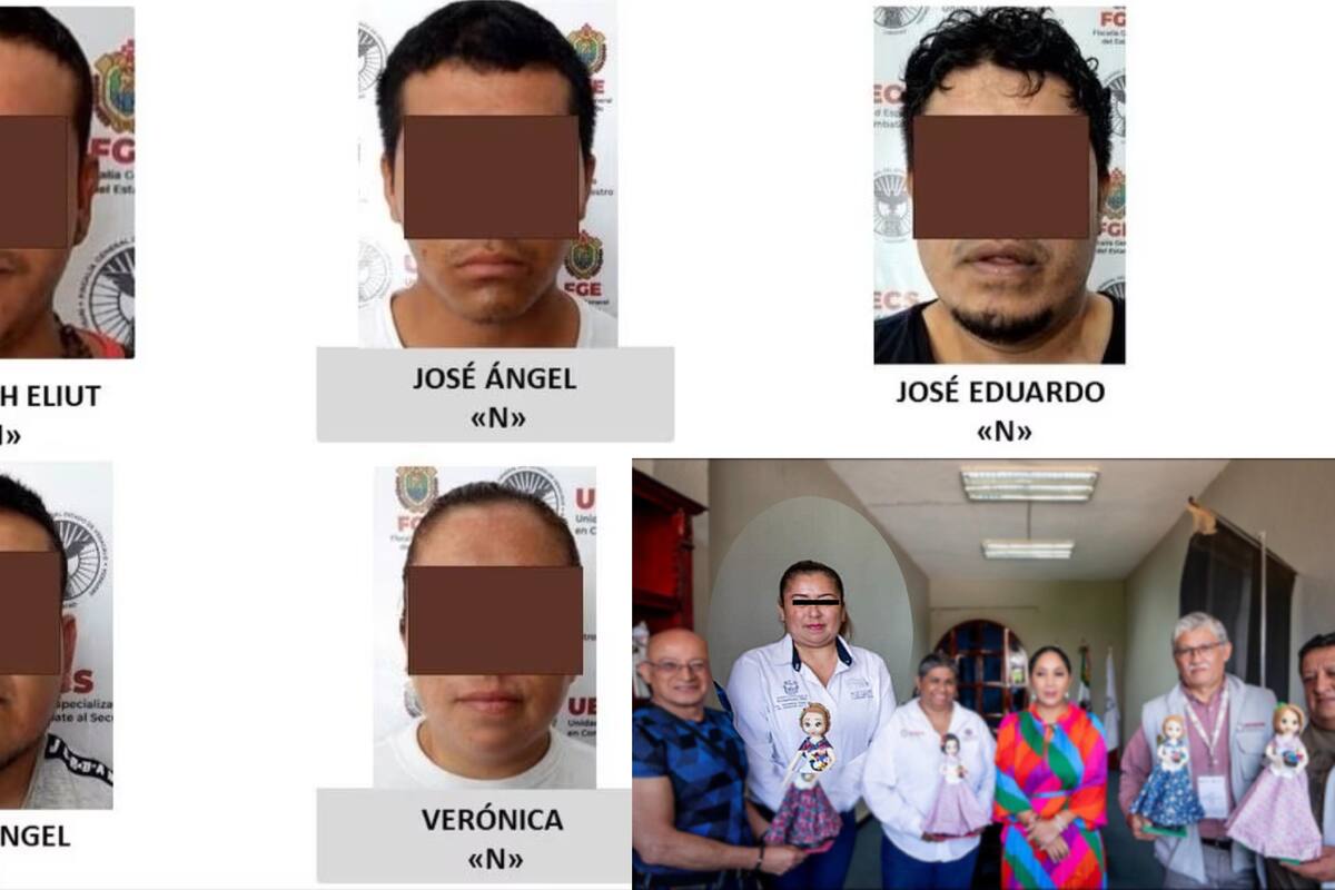 Arrestan en flagrancia a cinco secuestradores en Veracruz; una es funcionaria municipal
