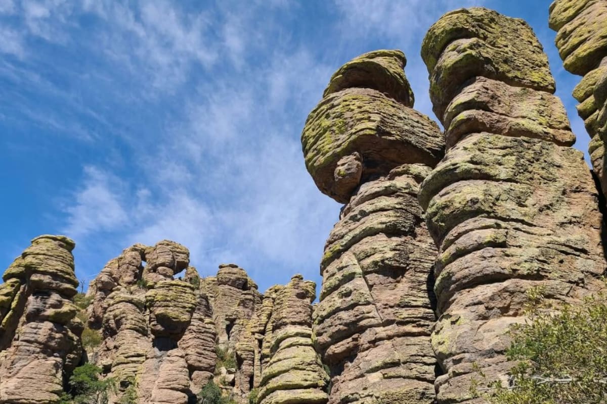 A solo 100 kilómetros de Agua Prieta, Arizona estrena el Parque Nacional Chiricahua, el número 64 de Estados Unidos, que reúne formaciones rocosas de hace 27 millones de años