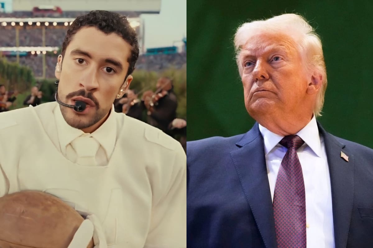 “Es repugnante”: Trump explota contra el show de Bad Bunny en el Super Bowl 2026
