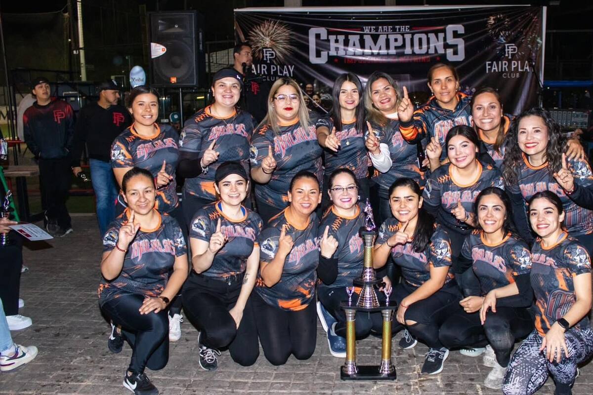 Se coronan Malalitas en Slowpitch Femenil de Fair Play