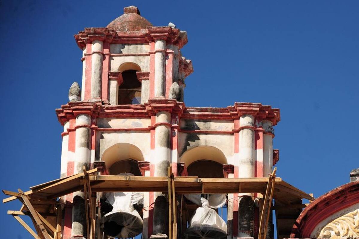 Restauran 132 sitios históricos de Morelos dañados por terremoto