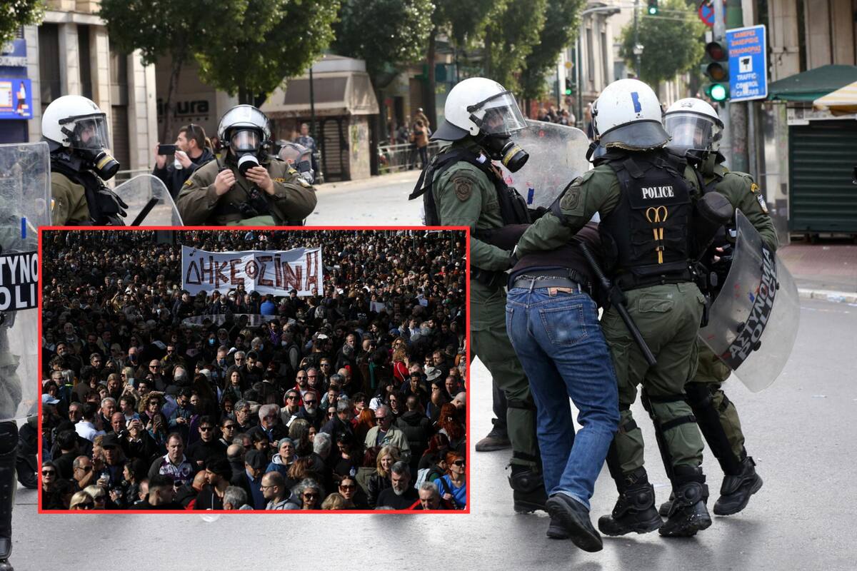 Tensión en Atenas tras disturbios en protesta por el accidente ferroviario de Tempe