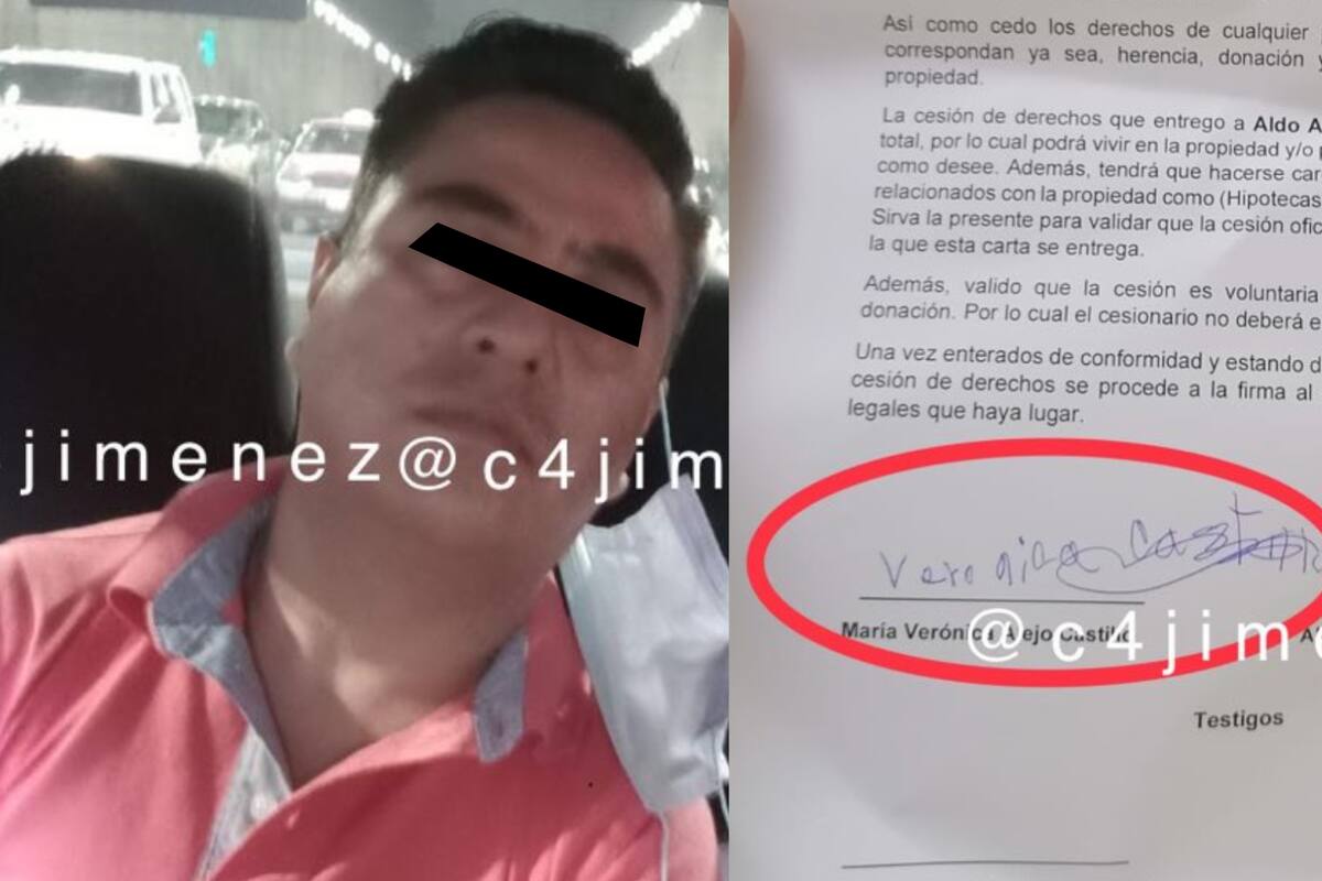 Se aprovecha de su mamá estando semiinconsciente en IMSS; la hizo firmar cesión de propiedades