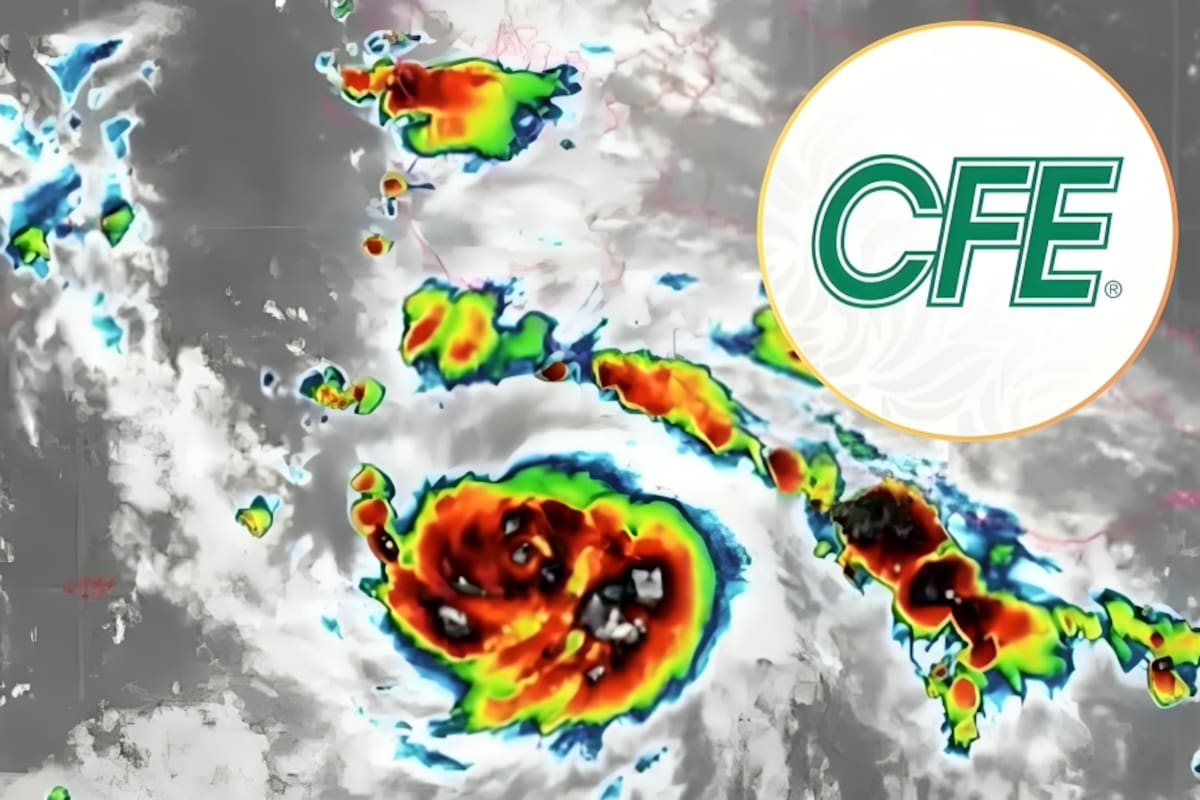 CFE despliega mil 320 electricistas, 331 grúas y 82 plantas de emergencia ante el avance del huracán Polo para responder rápidamente a posibles daños en la infraestructura eléctrica