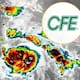 CFE despliega operativo ante avance del huracán Polo