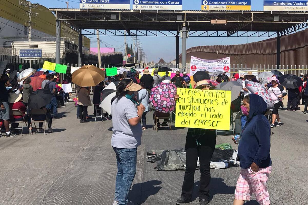 Bloqueo de colonos en garitas impactará severamente economía de la región