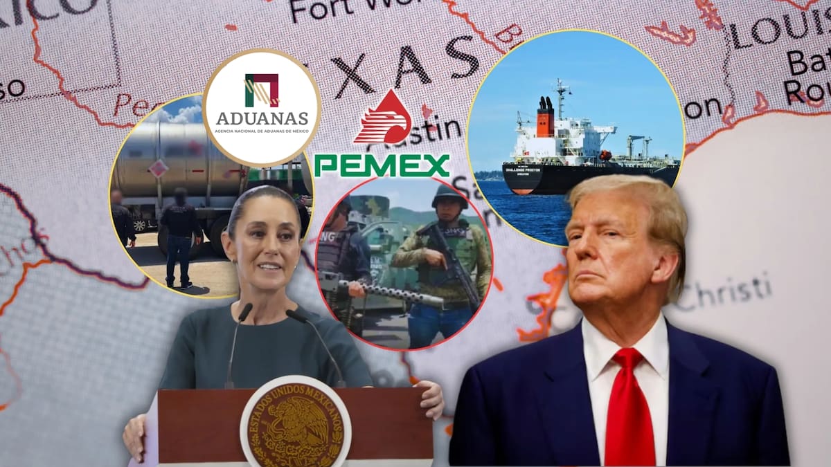 México decomisa más de 50 millones de litros de diésel ilegal: Aduanas refuerza operativos. Foto: Especial