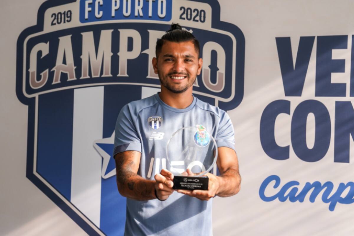 ¡El mejor de Portugal! "Tecatito" Corona nombrado como el "mejor jugador" de Liga Nos