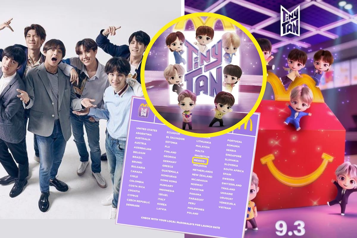 ¡BTS en McDonald’s! Esta es la cajita feliz inspirada en el grupo surcoreano; ¿cuándo llega a México?