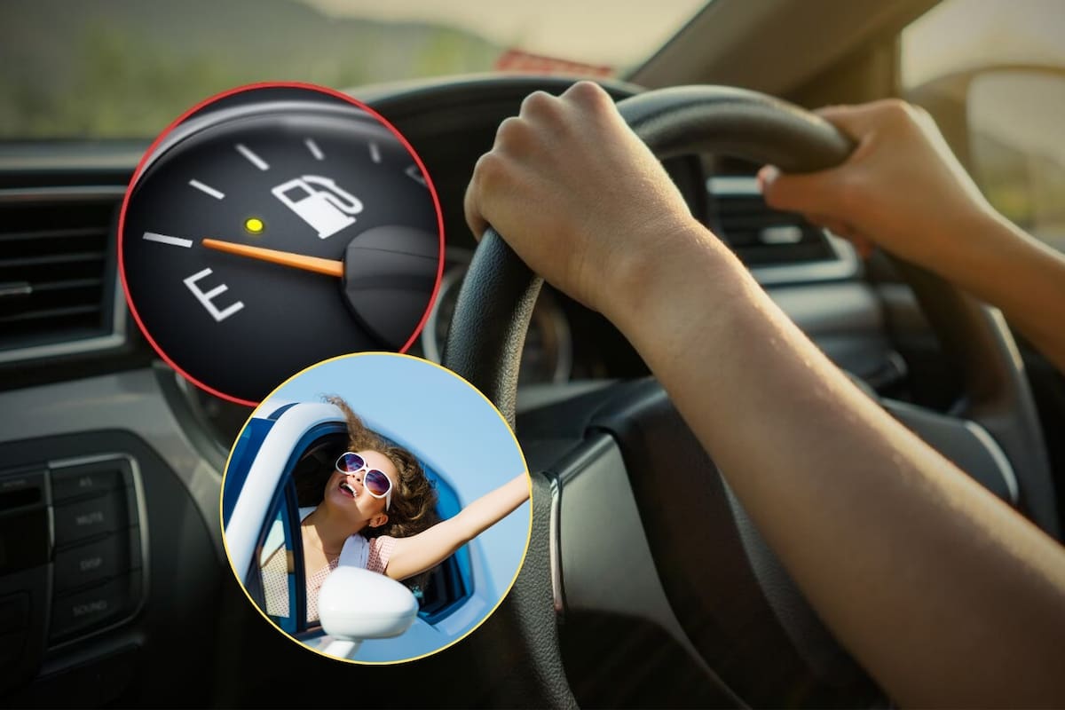 Manejar con las ventanas abajo a más de 80 km/h aumenta el consumo de gasolina más que el aire acondicionado