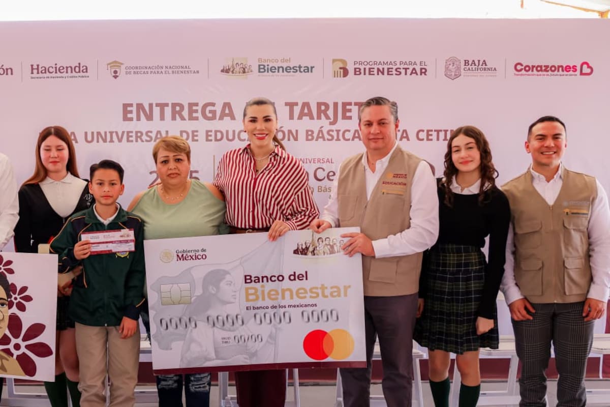 Más de 34 mil estudiantes de secundaria en BC ya pueden recibir la Beca Universal Rita Cetina