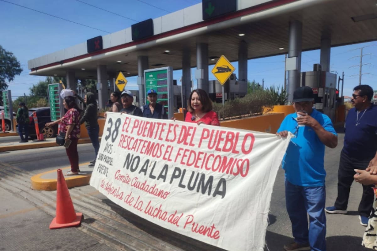 Protesta contra cobro en Puente Río Colorado crece; convocan a movilización este 3 de mayo